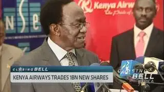 Kenya Airways Trades One Billion New Shares