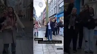 Allie Sherlock Singing in Cork&rsquo;s Open Sky ! #alliesherlock #dublin #irish