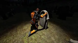 Half Life VR but one of the AI is Super Duper British Act III