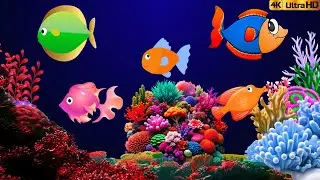 Bedtime Lullabies and Calming Undersea Animation🌙Beat Insomnia in 3 Minutes 💖#521