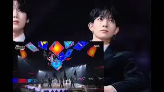 Enhypen reacts to Straykids Performing walking on water at Gayo 2024
