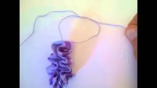 Fiori di nastro - Lavanda