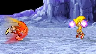 SSF2: Super Sonic vs. Fleetway Fire Sonic