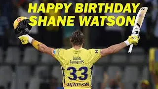 Shane Watson Birthday Whatsapp Status | Birthday Whatsapp Status Happybirthdayshanewatson