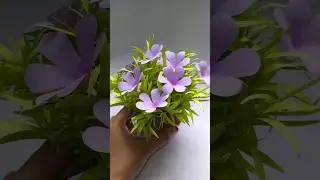 paper flower making #shorts #craft #diy #papercraft #ytshorts #craftideas #viralshorts