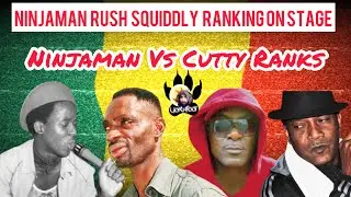 Ninjaman Rush Squiddly Ranks on stage! Cutty Ranks K!&pound;&pound; Ninjaman  on Sound System Clash