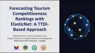 Forecasting Tourism Competitiveness Rankings with ElasticNet: A TTDI-Based Approach