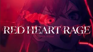 【OB組個人曲】Riddle個人曲「RED HEART RAGE」full Ver. 【中日歌詞】CV：花江夏樹