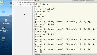 chapter0Part8, Sequence Types, Part II, with a walk through the documentation