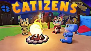 Catizens game - Cats building a village simulator