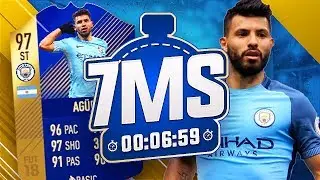 97 TOTS AGUERO 7 MINUTE SQUAD BUILDER!! DUAL YOUTUBER!! - FIFA 18 ULTIMATE TEAM