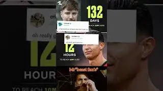 MR BEAST FAN OF CRISTIANO RONALDO | Epic Reaction | Football Meets YouTube Legend