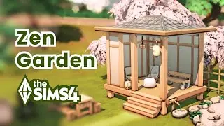 Zen Garden with Gazebo ⛩️ | Sims 4 Speed Build (No CC, Limited Pack)