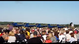 Blue Angels Air Show Demonstration 2019 - Pensacola Family Beach Trip