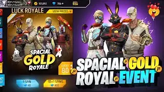 New Gold Rush Event Free Fire 2024 || New Event Free Fire Bangladesh Server || Free Fire New Event