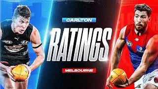 Player Ratings | Carlton v Melbourne | AFL Round 22, 2022