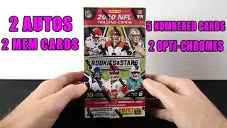 2020 Panini Rookies & Stars Football Hobby Box Break (5 HITS!)