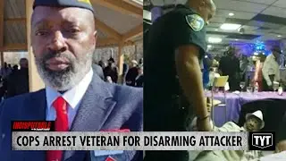 Police Arrest Black Veteran For Bravely Disarming Attacker