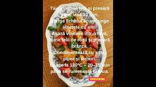 Gust oriental: vinete la cuptor cu roșii și br&acirc;nză🥘&hearts;️&hearts;️&hearts;️