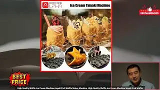 3256806925454332 High Quality Waffle Ice Cream Machine tayaki Fish Waffle Maker Machine