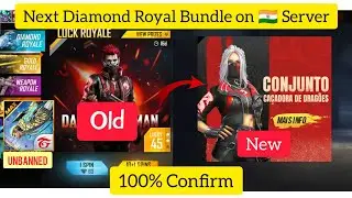 Next Diamond Royal Bundle on 🇮🇳 Server, 100% Confirm. Dusklit Slayer Bundle. #nextdiamondroyal
