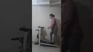 walking and running on manual treadmill without handrails.buy now  
