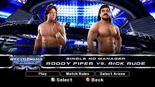 WWE SmackDown vs. Raw 2008 - Roddy Piper vs. Rick Rude