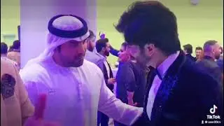 Emirati Entrepreneur Dr. Bu Abdullah with Pakistani Actor Imran Abbas in Dubai at PISA Awards 2020