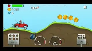 This is my first video in youtube # Hill climb racing # game #car racing 