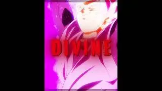 I Am Divine - Black Goku Edit Shorts | Funk Boss Slowed Reverb #yosho #blackgoku #animeedit #anime