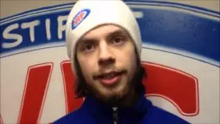 VIF Hockey-TV: Steffen S&oslash;berg holdt nullen.