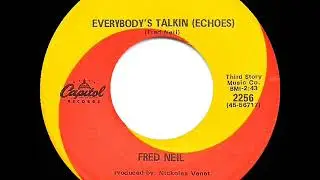 1st RECORDING OF: Everybody&rsquo;s Talkin&rsquo; - Fred Neil (1966)