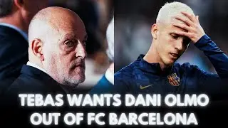 BREAKING! Javier Tebas Will Fight To Get Dani Olmo Out Of FC Barcelona - Vanderson & Rashford