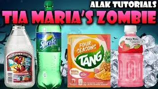 GIN + MOGU MOGU + SPRITE! TIA MARIA'S ZOMBIE 2 Pinoy Cocktail | Alak Tutorials 182