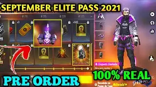 FREE FIRE SEPTEMBER ELITE PASS 2021 | ELITE PASS SEASON 40 | SEPTEMBER ELITE PASS PRE ORDER FF S40
