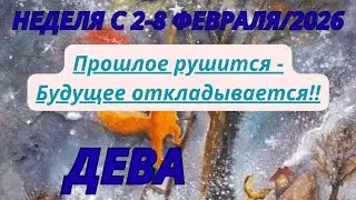 ДЕВА ♍️ ТАРОСКОП С 2-8 ФЕВРАЛЯ/2026 от Alisa Belial 