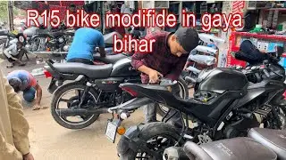 R15 bike modifide in gaya bihar ￼￼