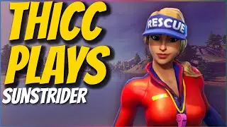 SUNSTRIDER THICC FORTNITE SKIN COMBO (Chapter 2 Gameplay)