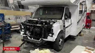 Class C Front End Collision Repair: Restore Your RV with OCRV Center