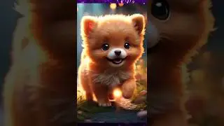 Fluffy's Dream, tiny wings. #FairyTaleVibes #PuppyMagic #FluffyDreams #CuteOverload #FantasyWorld