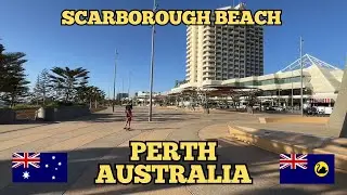 Exploring Perth Australia: City Walking Tour Along Scarborough Beach Foreshore