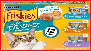 Quality product -  Purina Friskies Tasty Treasures Adult Wet Cat Food Variety Pack
