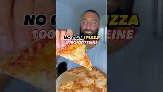 PIZZA OHNE CARBS 🤩 & 100g Proteine #pizza