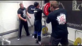 Jiri Gr&ouml;nman Front Squat 170kg