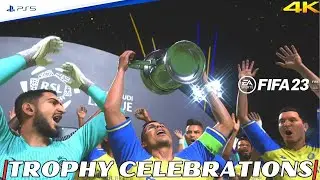 FIFA 23 | Подборка празднования трофеев🔥[PS5&trade;4K] #fifa23