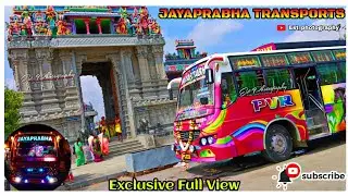 JAYAPRABHA TRANSPORTS | NEW SHINE | NIGHT VIEW & DAY VIEW | FULL EXCLUSIVE FDFS |@estphotography3839