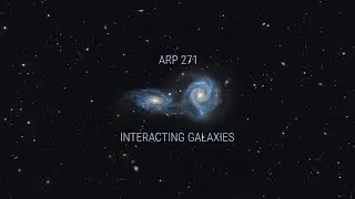 &laquo;ARP 271 Interacting galaxies&raquo; by Wolfgang Promper