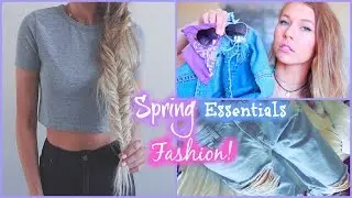 Spring Essentials! // Fashion