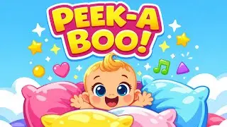 Peek Peek Peek-a-Boo | Cute Baby Animals | Adorable Nursery Rhyme