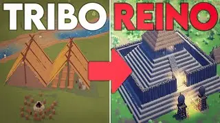 O JOGO onde VOCÊ LEVA sua TRIBO da IDADE DA PEDRA à CIVILIZAÇÃO!
